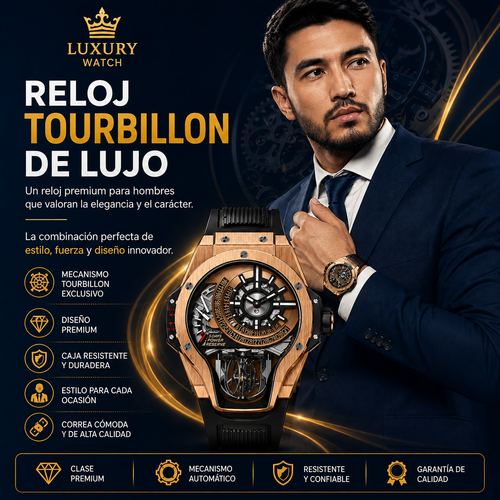 Luxury Tourbillon Watch