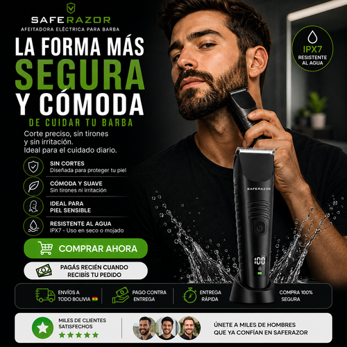 SafeRazor - Rasurá tus zonas íntimas sin cortes