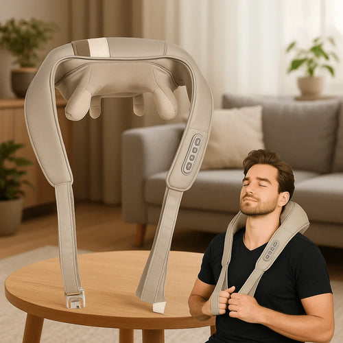 Masajeador 6D para Cuello y Hombros Recargabl