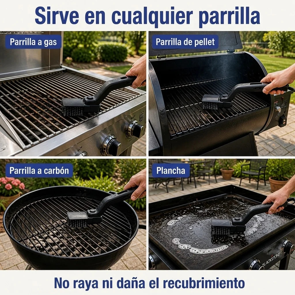 Cepillo Eléctrico para Parrilla NITIDA Grill