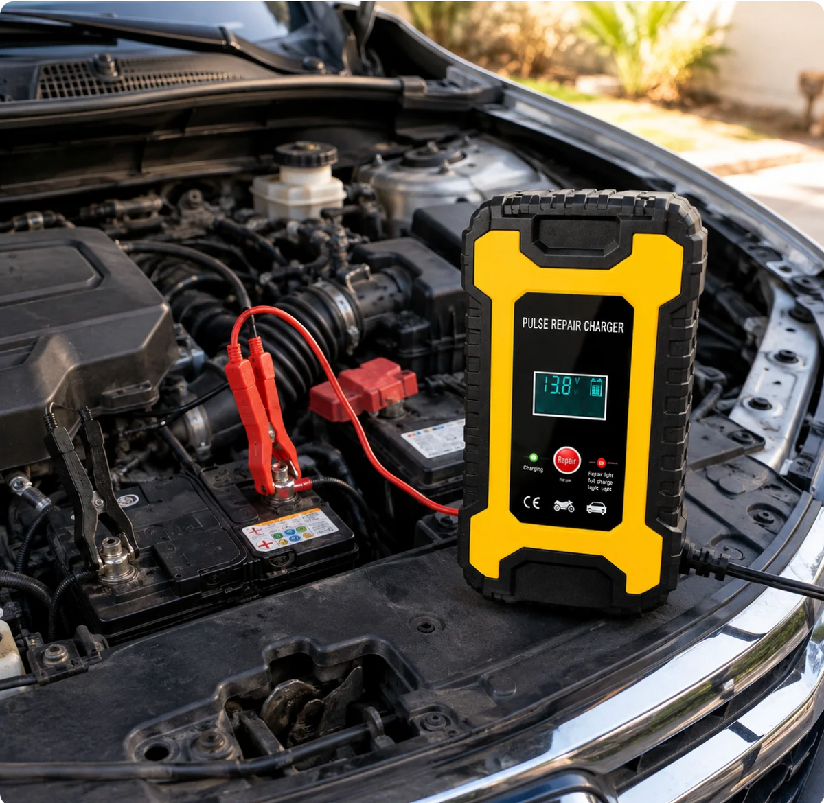 Cargador De Baterías 12V 6A G7 Car