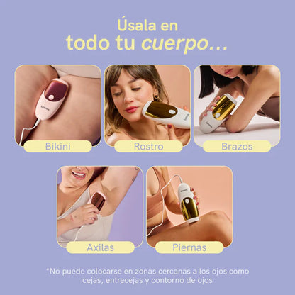Depiladora Láser en casa Lummia IPL Pro: resultados en 3 semanas