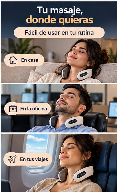 Cervi Massage™: Masajeador Cervical Premium